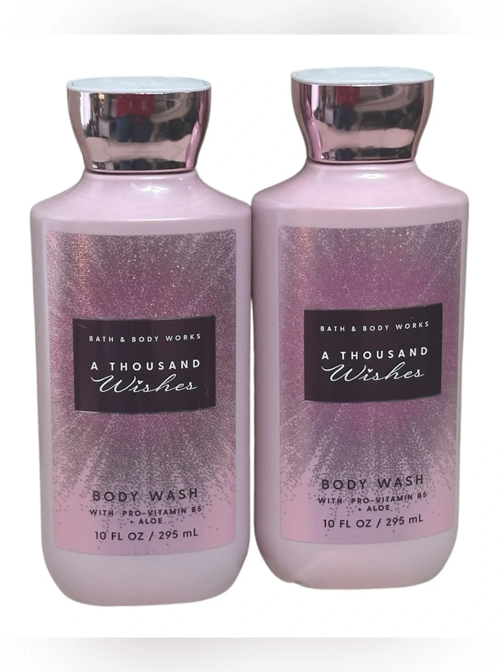 2 Bath & Body Works A Thousand Wishes body washes 10 oz